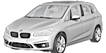 BMW F45 B1582 Fault Code